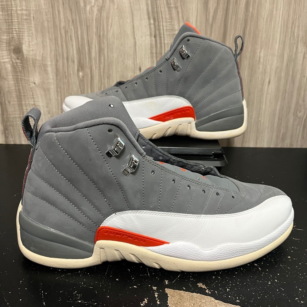 Vintage Jordan 12 Retro Cool Grey Size 13 (2012) 130690-012 - Picture 1 of 10